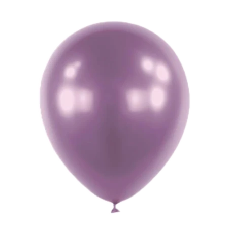 Latexballon in Tropfenform in Metallic Königspurpur
