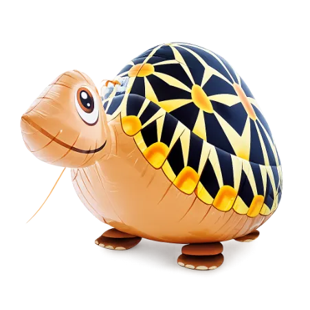Airwalker-Folienballon in Form einer Schildkröte