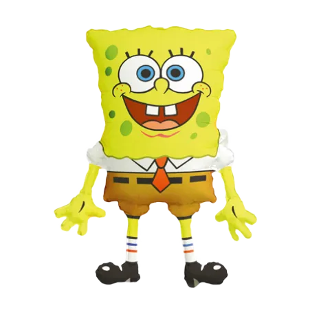 Folienballon in Form von SpongeBob