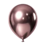 Latexballon Spiegelglanz – Braun | Trüffel