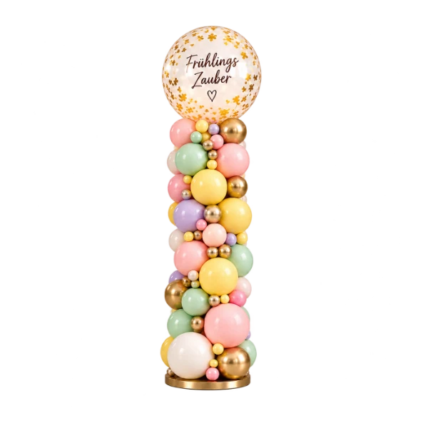 Ballonsäule Organic Style – Ostern